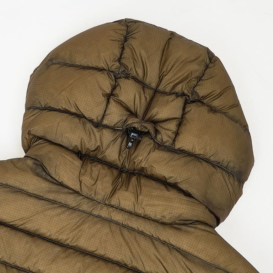 CP Company Men’s DD Shell Hooded Lens Down Puffer Jacket Green