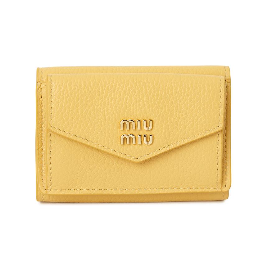 Miu Miu Women’s Leather Bifold Wallet 5MH021 ADT7 F0F06