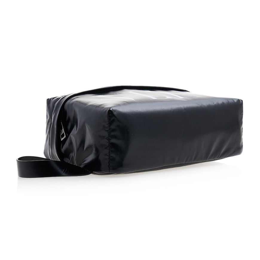 VALENTINO VLTN Logo Black Unisex Clutch Pouch 2Y2P0U02 MWL 0NI 1
