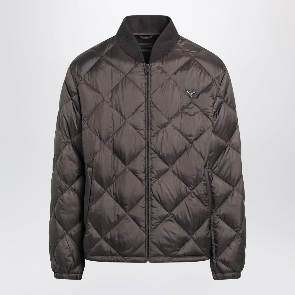 PRADA Black Down Puffer Jacket for Men