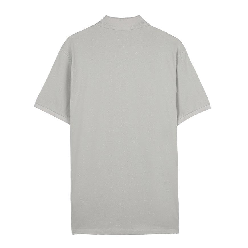 CP Company Men’s Stretch Pique Polo Shirt Gray