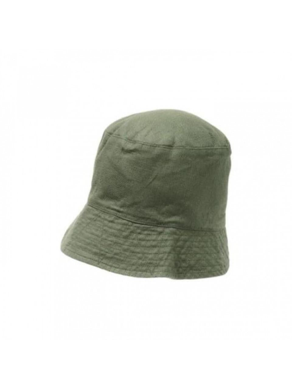 Engineered Garments Olive Cotton Linen Bucket Hat 25S1H003 QT231 ZT216