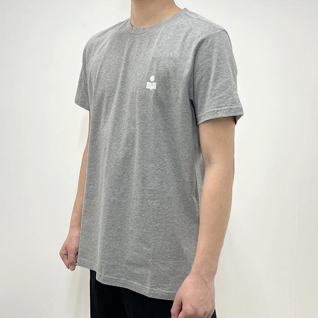 Isabel Marant Men’s Grey Logo Short Sleeve T-Shirt