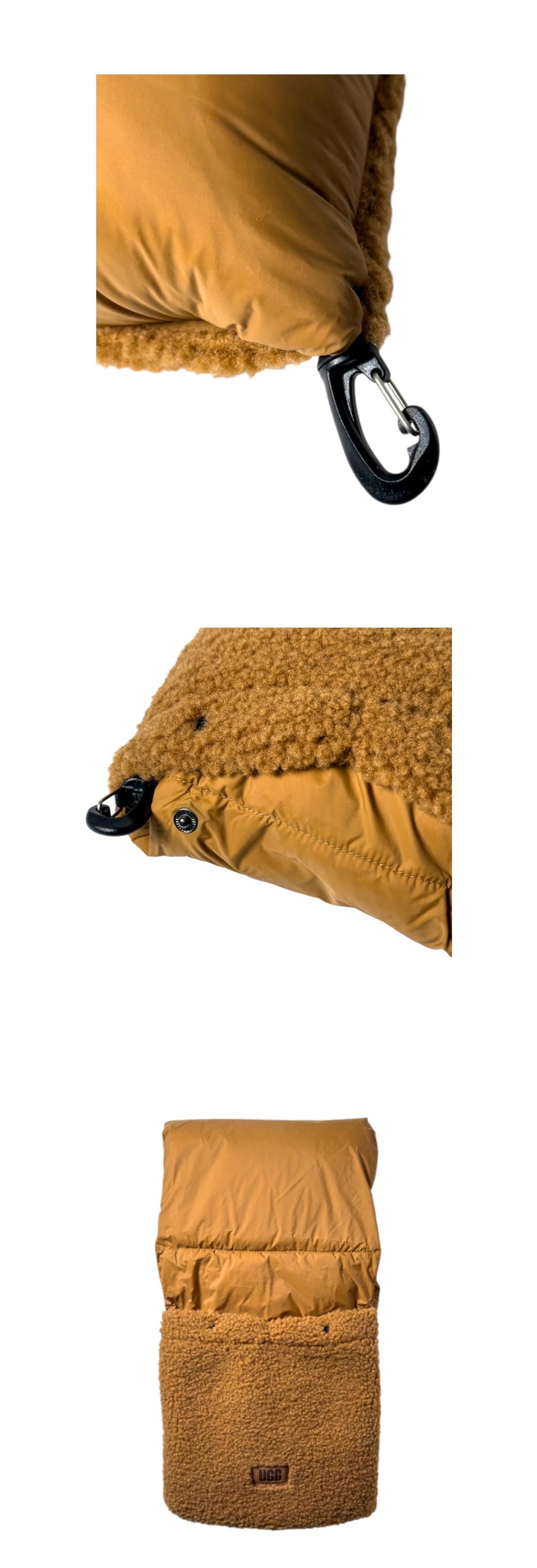 Ugg Chestnut UGGfluff Packable Scarf