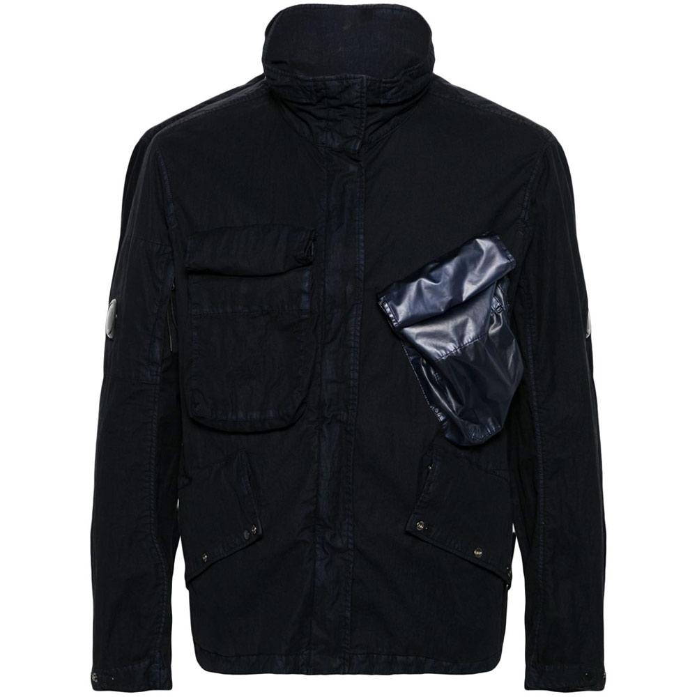 CP Company 50 Fili Gommata Mixed Jacket Navy Men’s Jacket