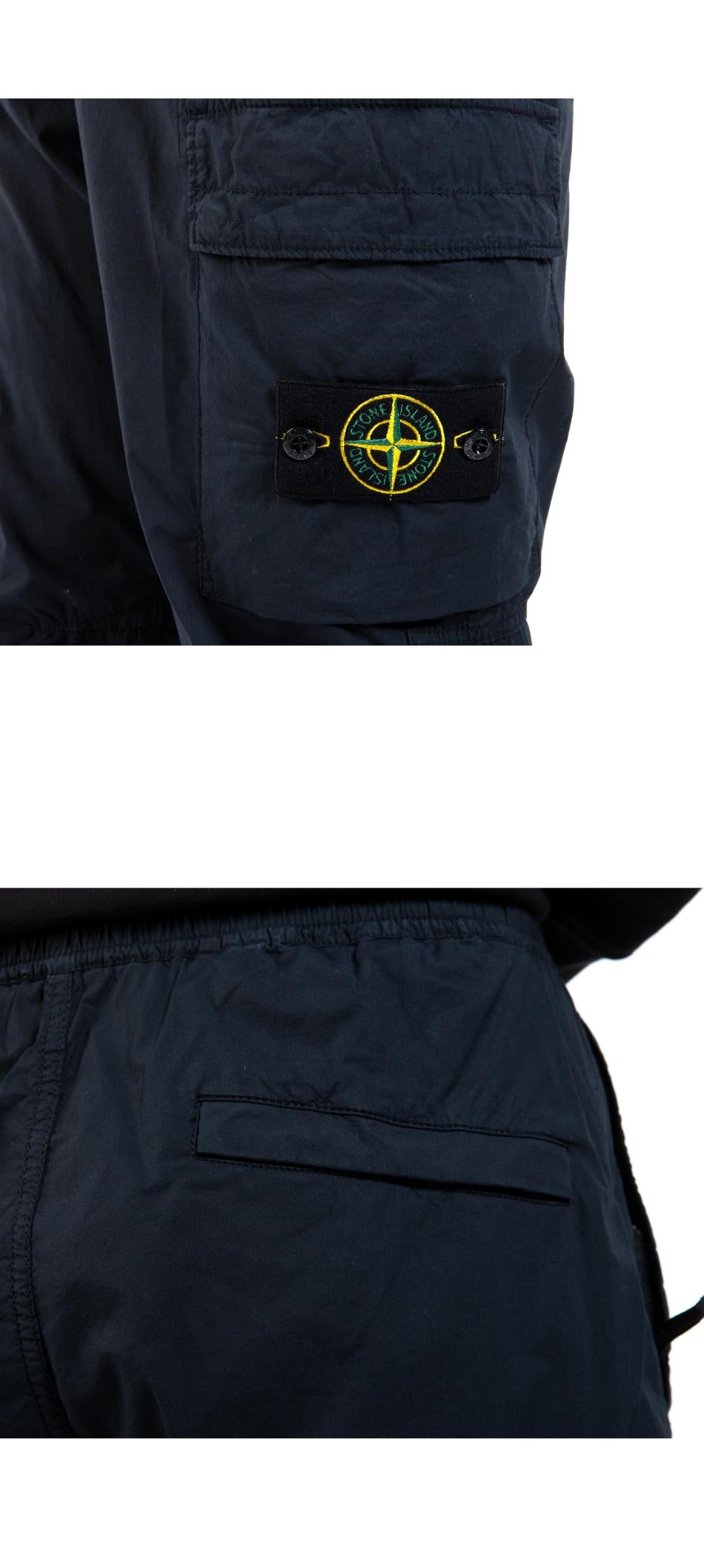 STONE ISLAND Stretch Cotton Tela Cargo Jogger Pants 3100031 S0003 V0020