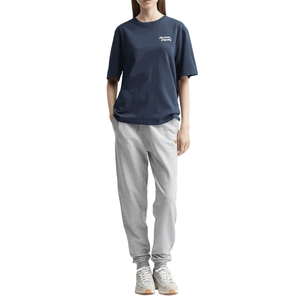 Maison Kitsune Handwriting Logo Women’s Short Sleeve T-Shirt MW00126 KJ0119 P476
