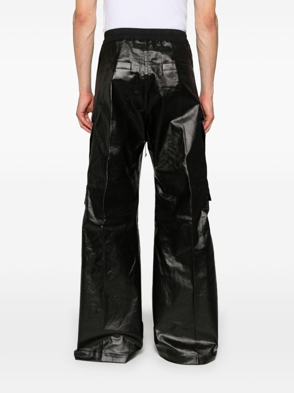 Rick Owens CargoBela Wide Cargo Pants Black RU02D6339 SCT 09