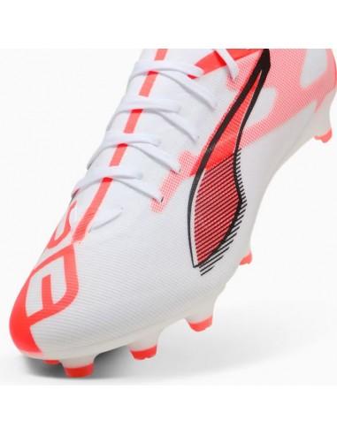 PUMA White Leather Lace-Up Sneakers for Men 108166 01