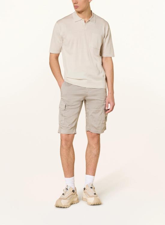 CP Company Cotton Polo Shirt for Men 20CMKN234A 110659A 103 GAUZE WHITE DOM