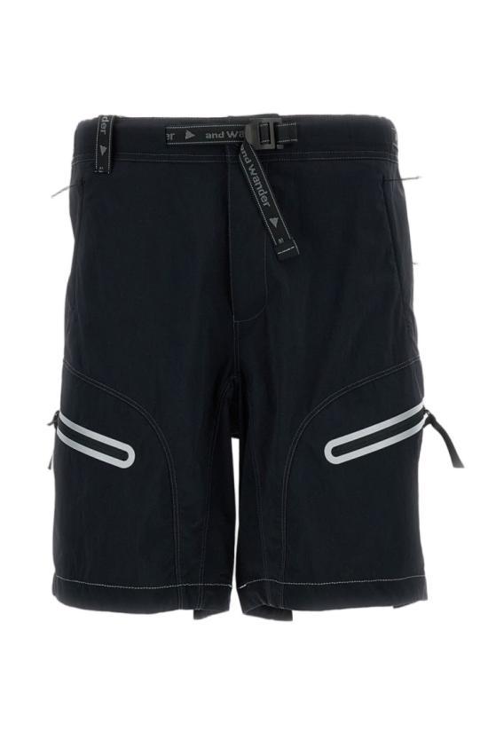 and wander Black Lightweight Outdoor Hiking Shorts