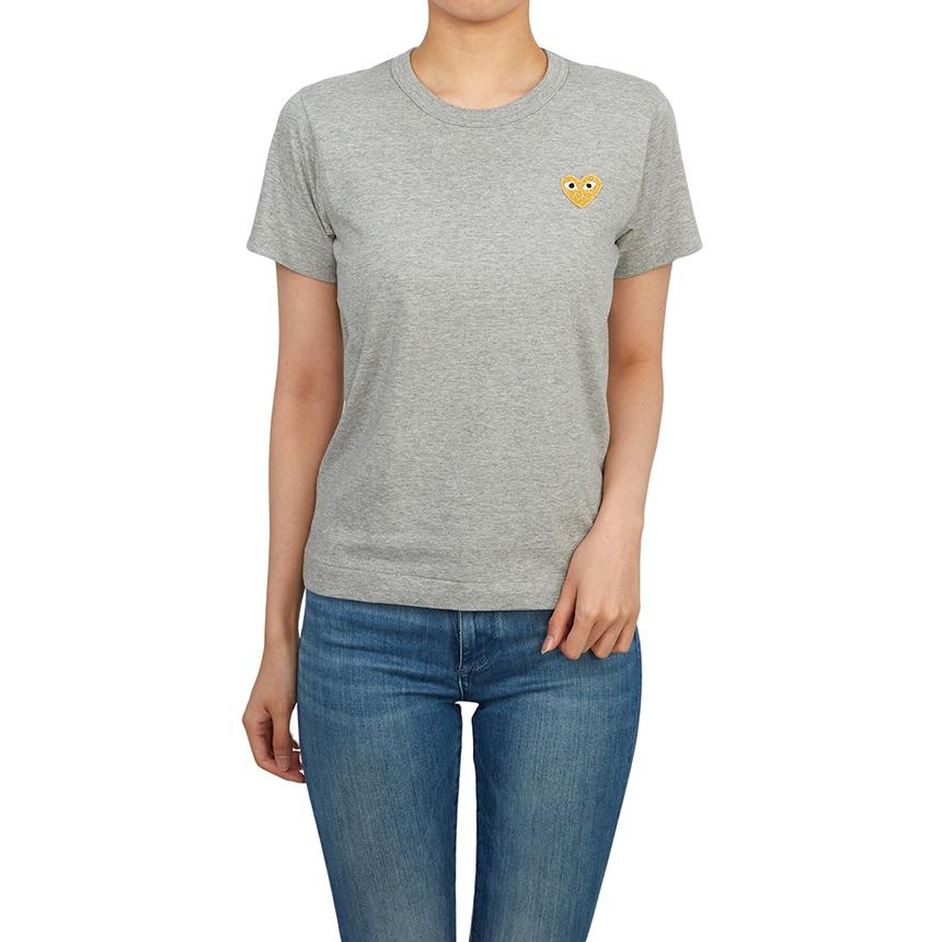 Comme des Garcons Gold Heart Patch Women’s Short Sleeve T-Shirt AZ T215 051 3