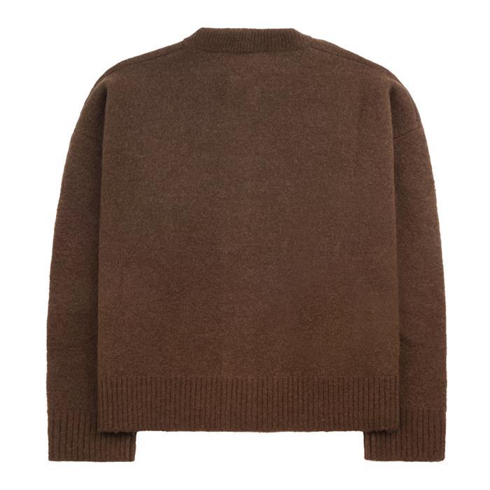 AMI Big Heart Alpaca Cardigan for Men