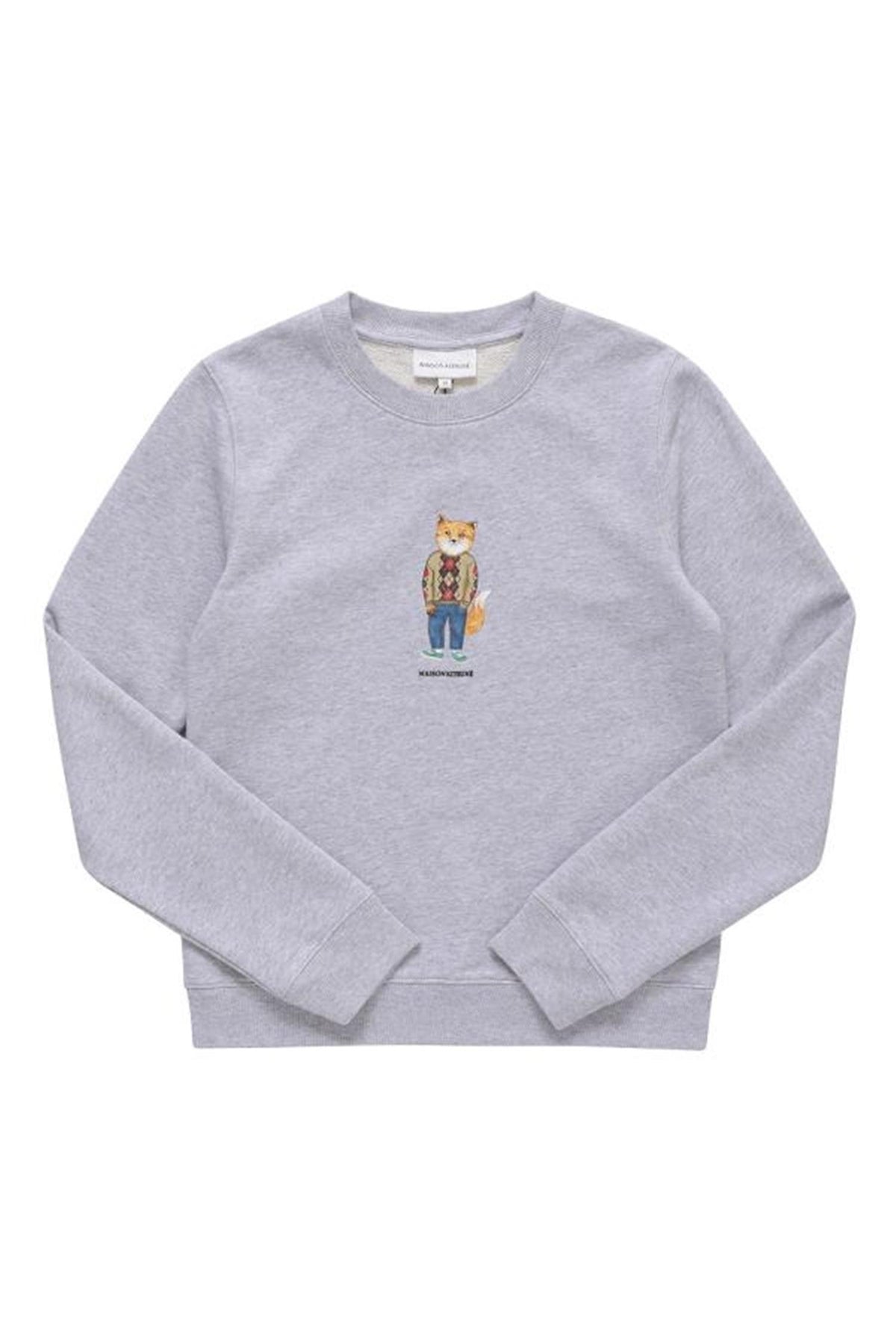 Maison Kitsune Women’s Logo Crewneck Sweatshirt LW00309KM0001 H120