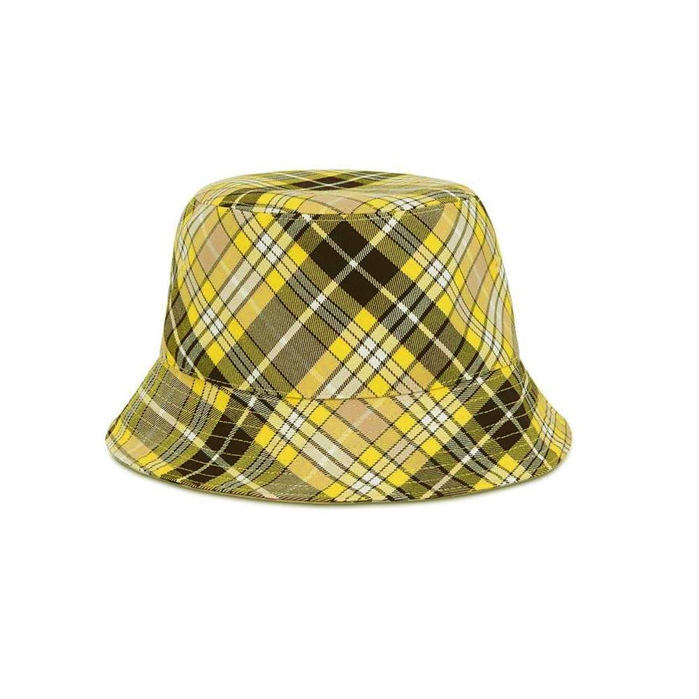 BURBERRY Women's Giant Bucket Hat Yellow Archive Beige 8036994