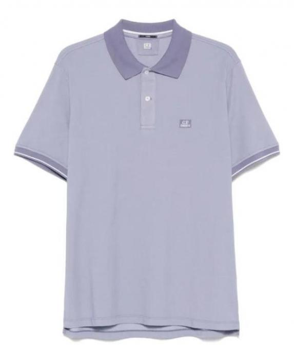 CP Company Tacting Pique Polo Shirt Men’s Green Cotton
