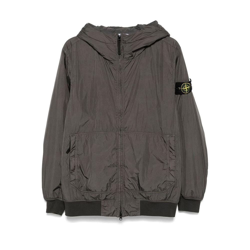 STONE ISLAND Crinkle Reps Jacket Men Lead Grey 4100013