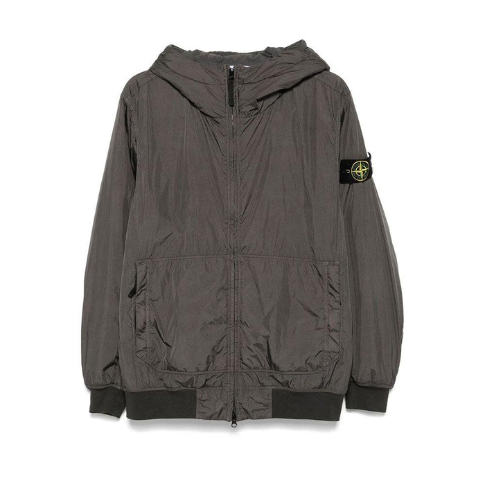 STONE ISLAND Crinkle Reps Jacket Men Lead Grey 4100013