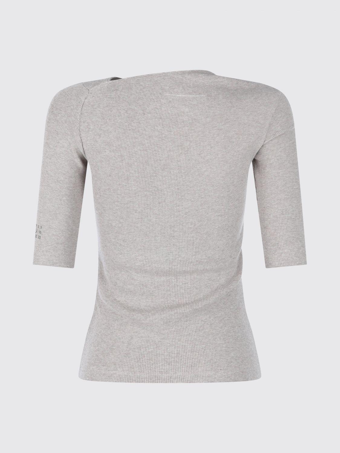 Maison Margiela Short Sleeve Cotton T-Shirt Navy Women’s