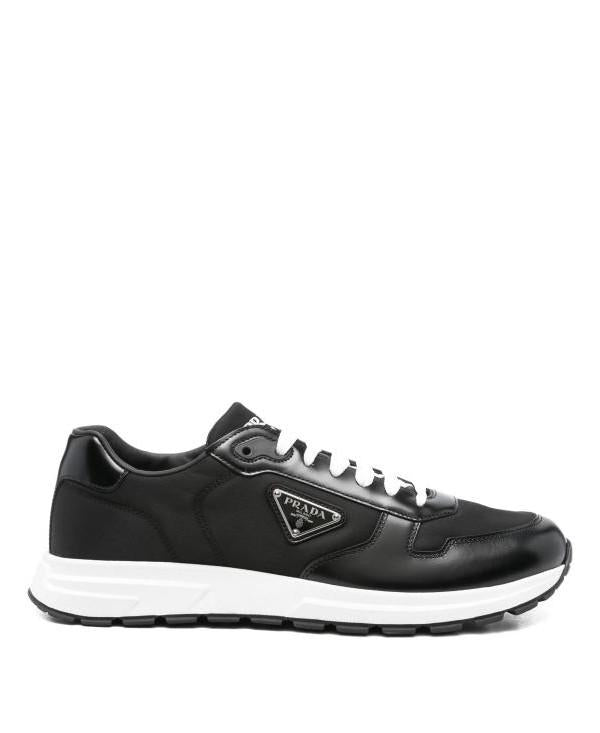 PRADA Re-Nylon and Leather Low-Top Sneakers 2EE443 F G000 3LF5 F0632