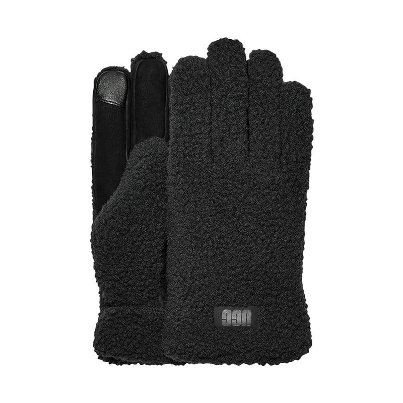 Ugg Men’s Fluff Knit Gloves 101066 BLACK