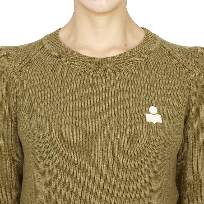 Isabel Marant Abel Women’s Crewneck Knit Sweater PU0733FA C1L17E 67KI