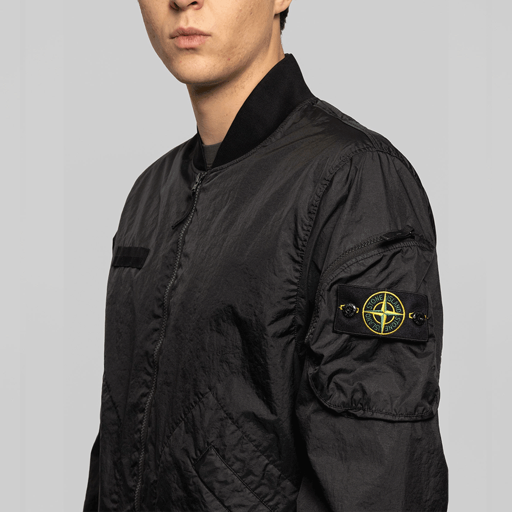 STONE ISLAND Men’s Bomber Jacket Membrana 3L 4100004 S0A21 V0029