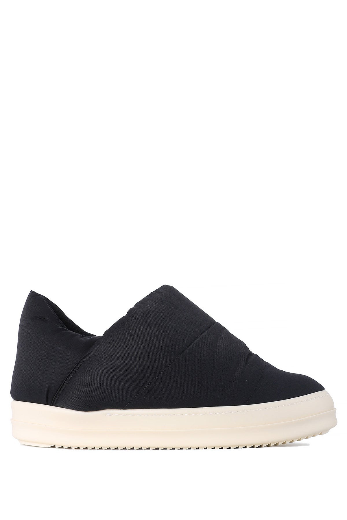 Rick Owens DRKSHDW Puffer Black Milk Slip-On Sneakers DU02D2827 MUPA 91