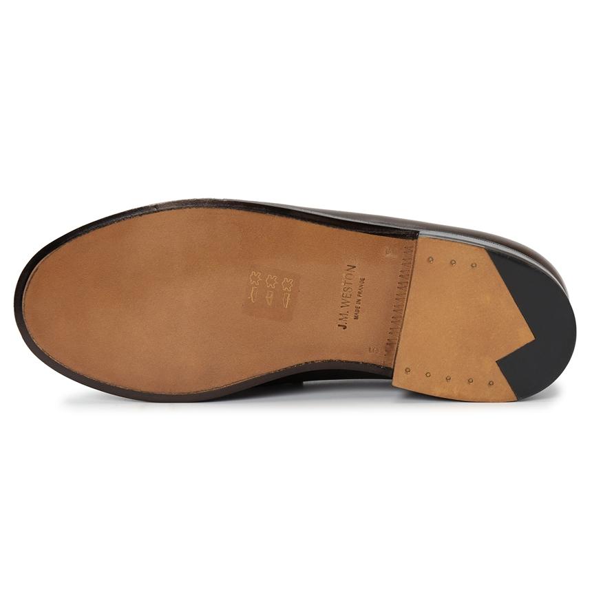 J.M. WESTON Men’s Loafers Width E 11411541801F E CHOCOLATE