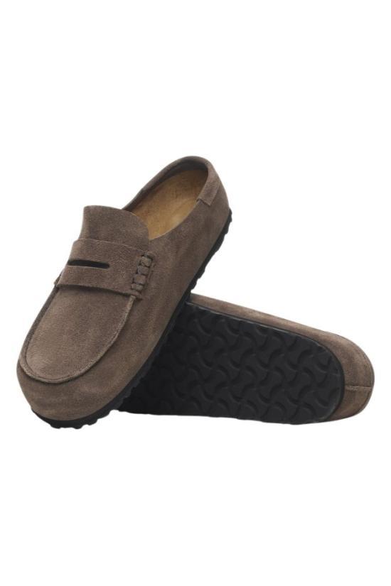 Birkenstock Concrete Gray Mule Slippers