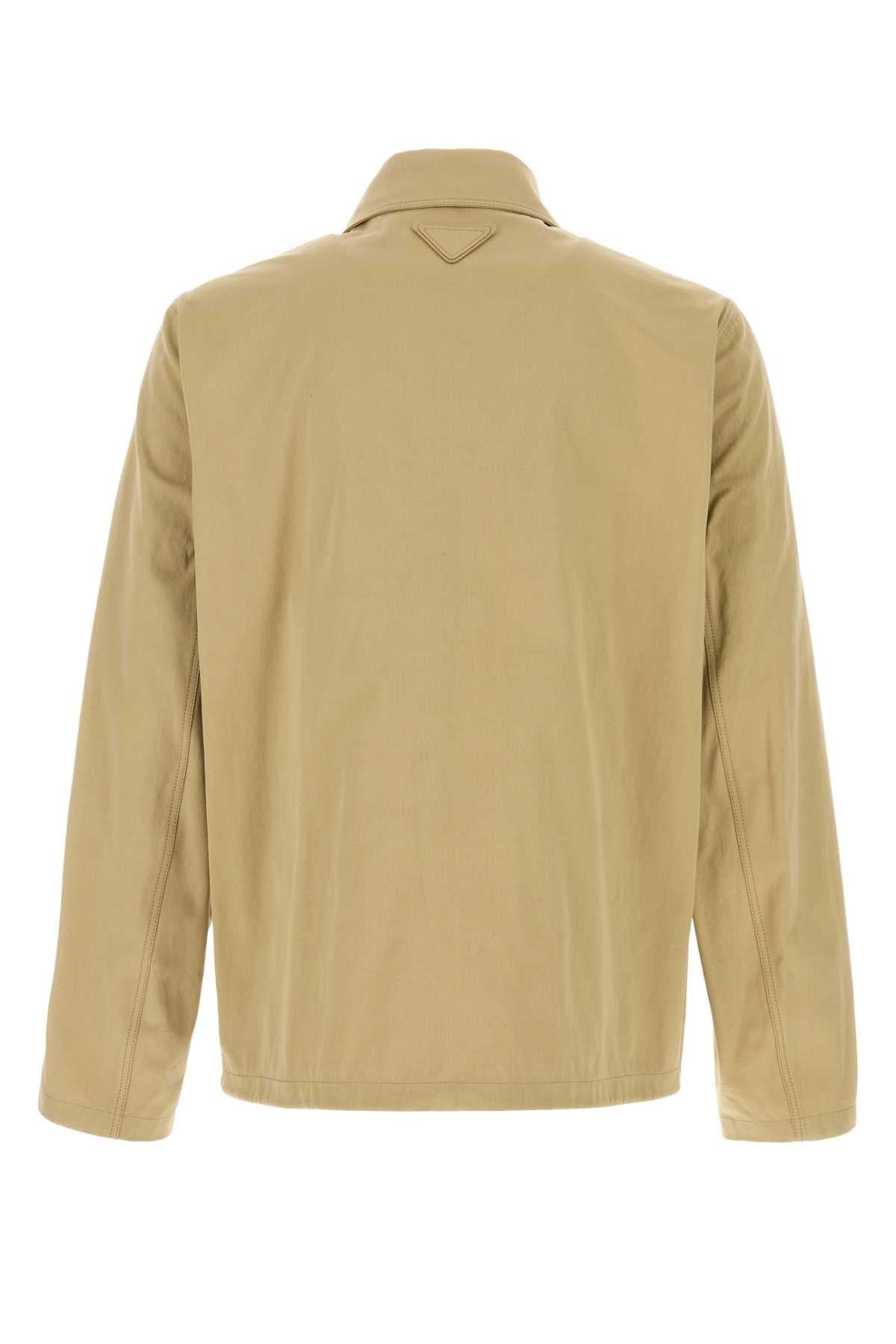 PRADA Black Nylon Zip Jacket for Men