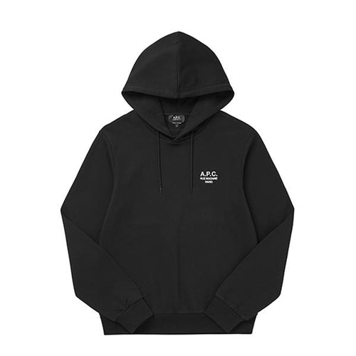 A.P.C. Black/White Standard Unisex Hoodie
