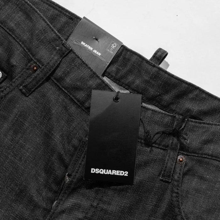 Dsquared2 Black Tapered Skater Jeans Denim Pants for Men