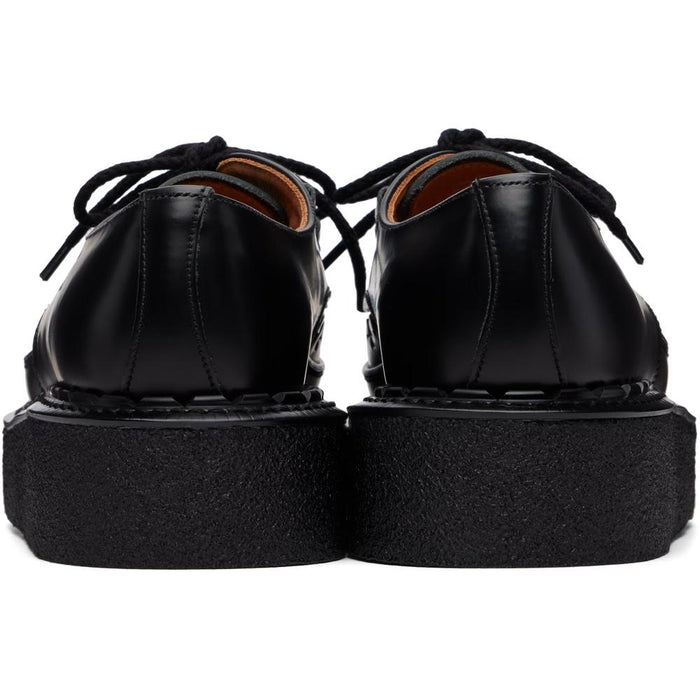 Comme des Garcons x George Cox D-Ring Derby Shoes Men Black Leather