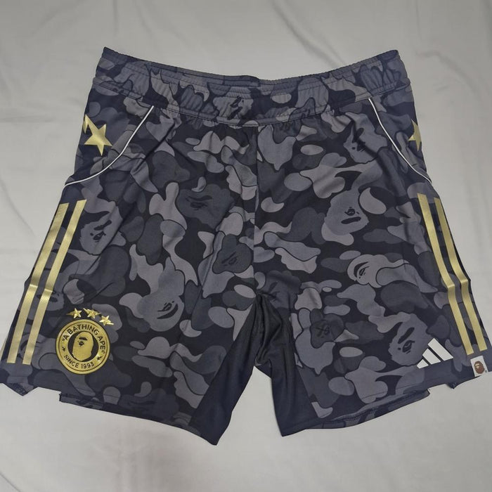 Adidas BAPE FB Training Shorts Unisex Running Soccer Short Pants