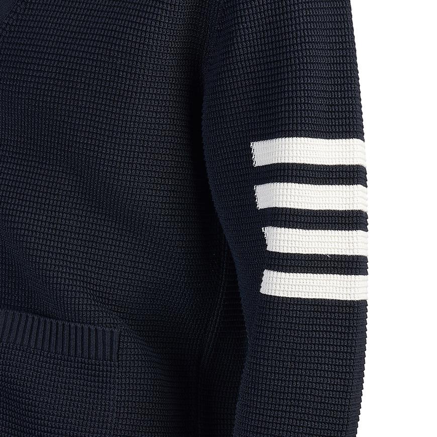 THOM BROWNE Men’s Diagonal Stripe Cardigan MKC550A Y6011 415
