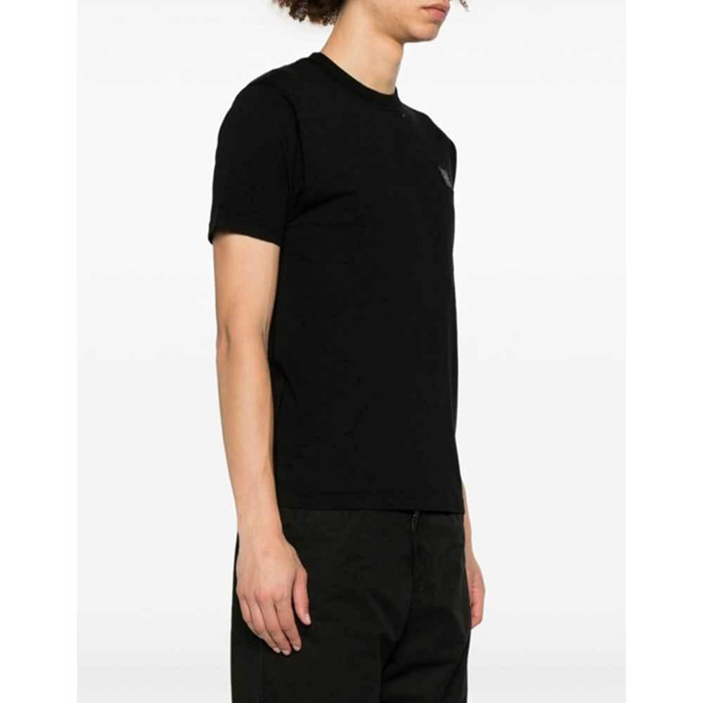 STONE ISLAND Men's Short Sleeve T-Shirt Pasito White