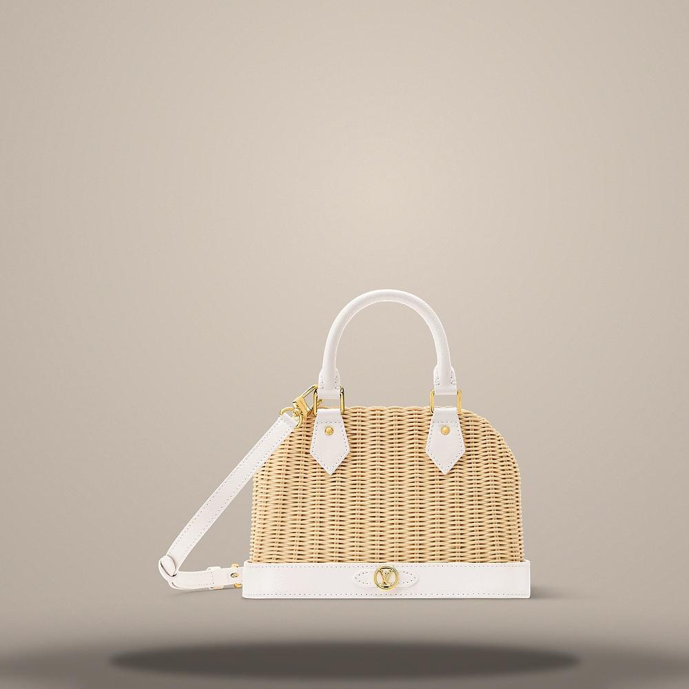 Louis Vuitton Alma BB Monogram Canvas Top Handle Tote Bag N30365
