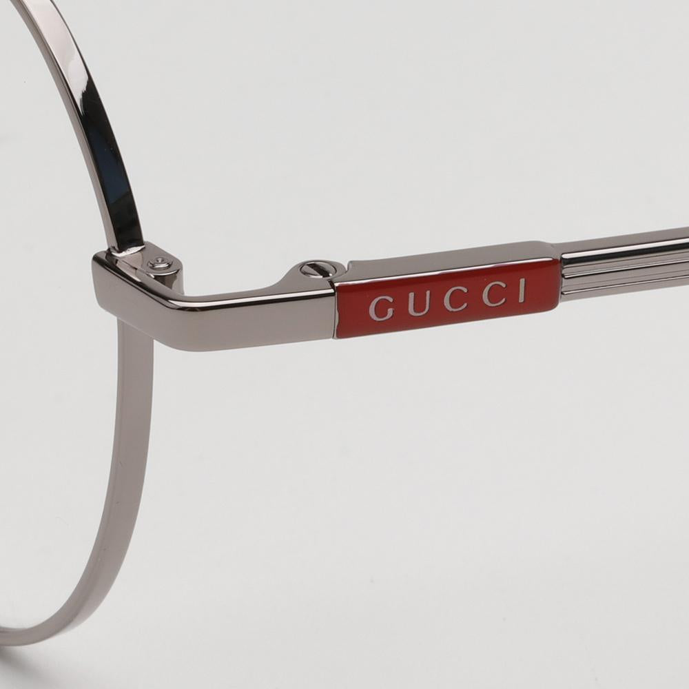 GUCCI Retro Round Metal Eyeglass Frames Unisex GG1349O 001
