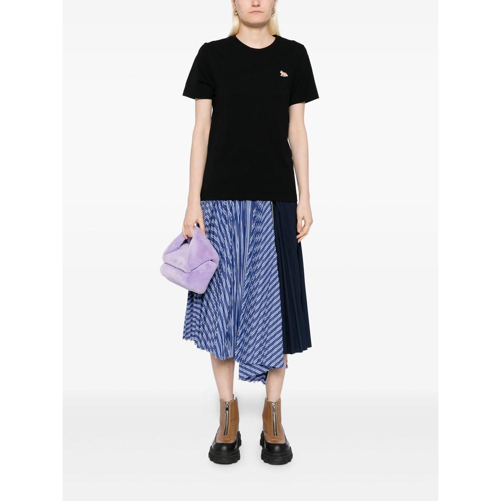Maison Kitsune Black Short Sleeve T-Shirt