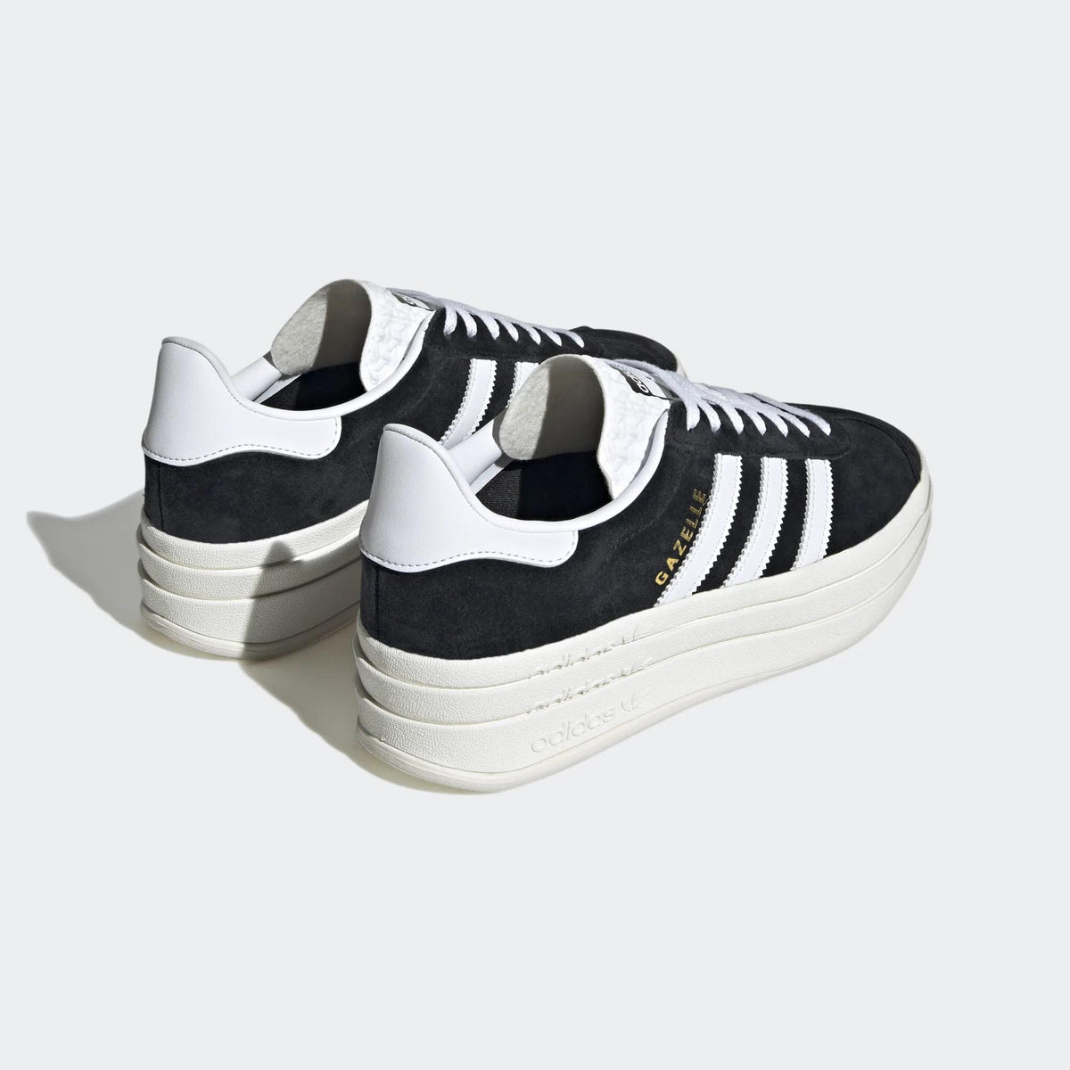 Adidas Gazelle Bold Core Black Cloud White Women’s Low-Top Sneakers HQ6912