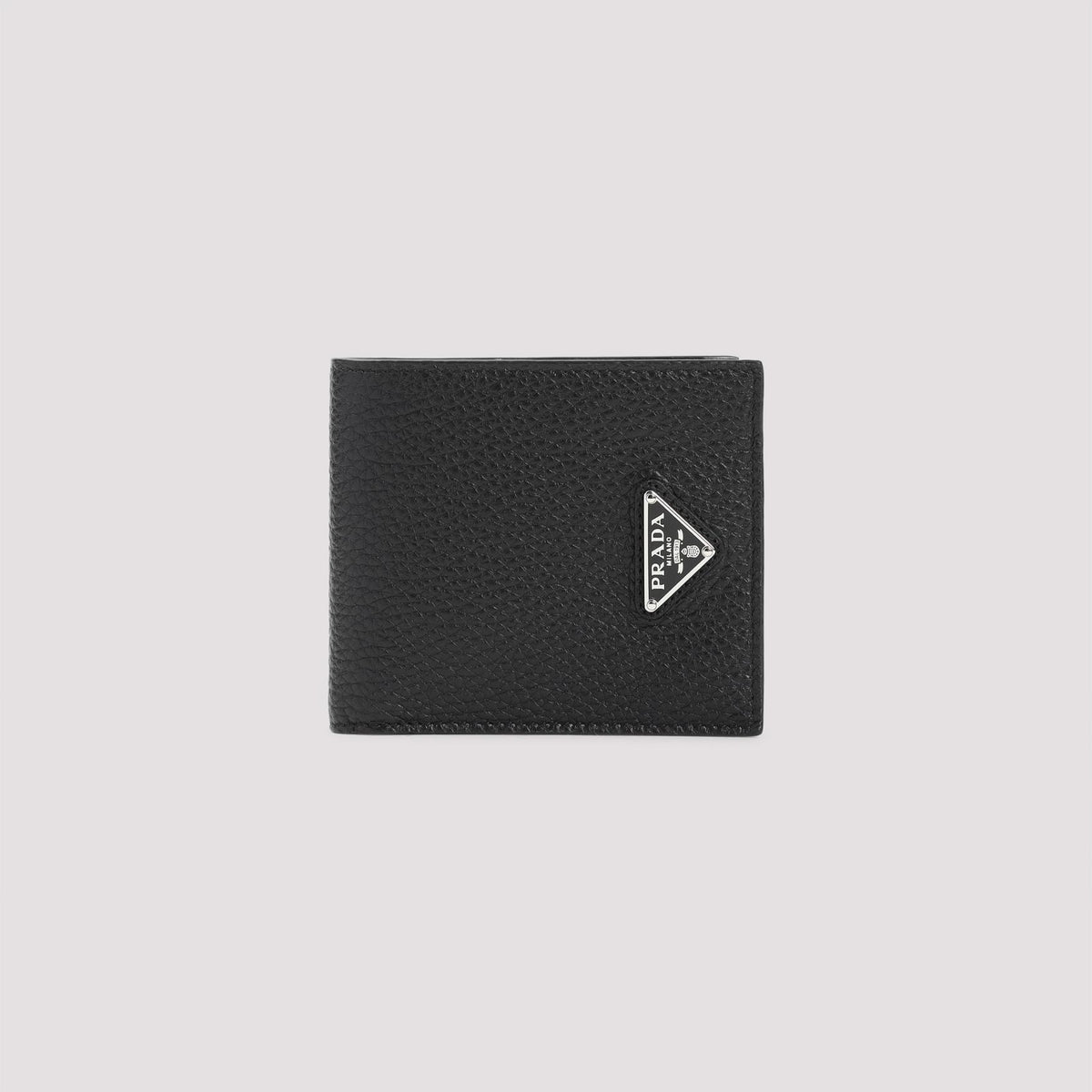 PRADA Black Saffiano Leather Bifold Wallet