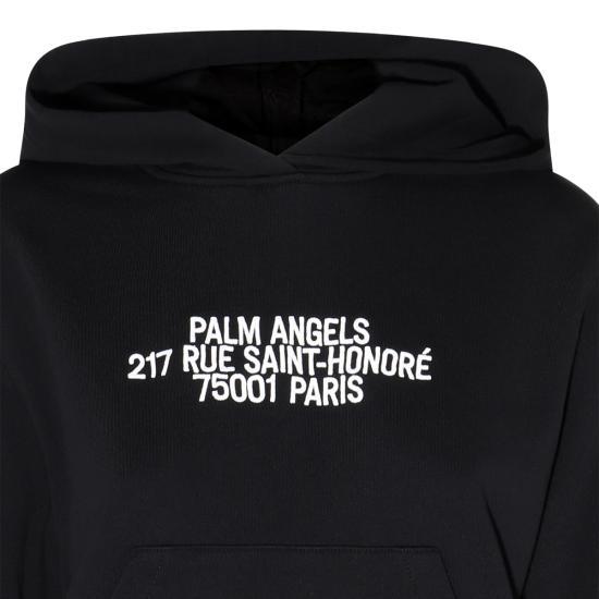 Palm Angels Women's Logo Hoodie Sweatshirt PWBB022E23FLE0021001 DOM