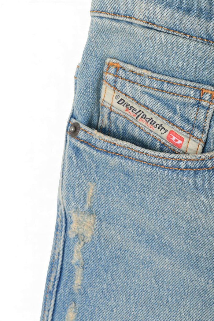 DIESEL 1998 DBUCK Slim Bootcut Denim Jeans Blue Men’s Pants