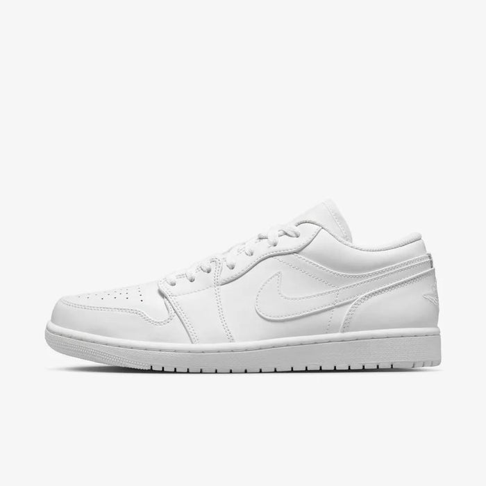 Air Jordan 1 Low Triple White Sneakers 553558 136