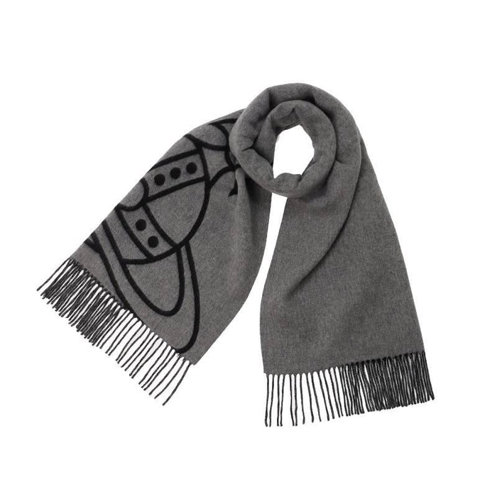 Vivienne Westwood Women's Reversible Wool Scarf 505426065