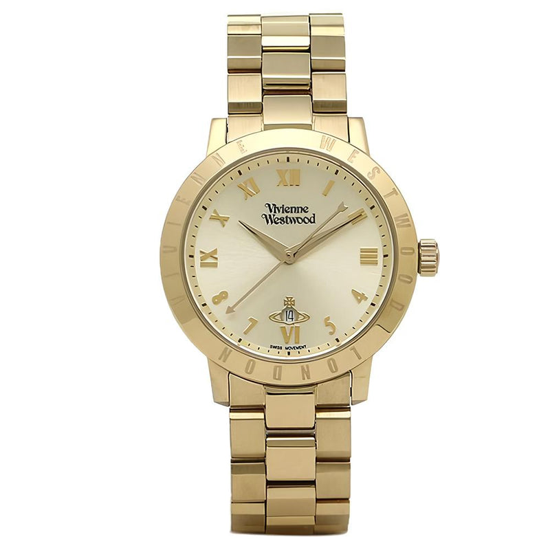 Vivienne Westwood Gold-Tone Metal Women’s Watch VV152GDGD