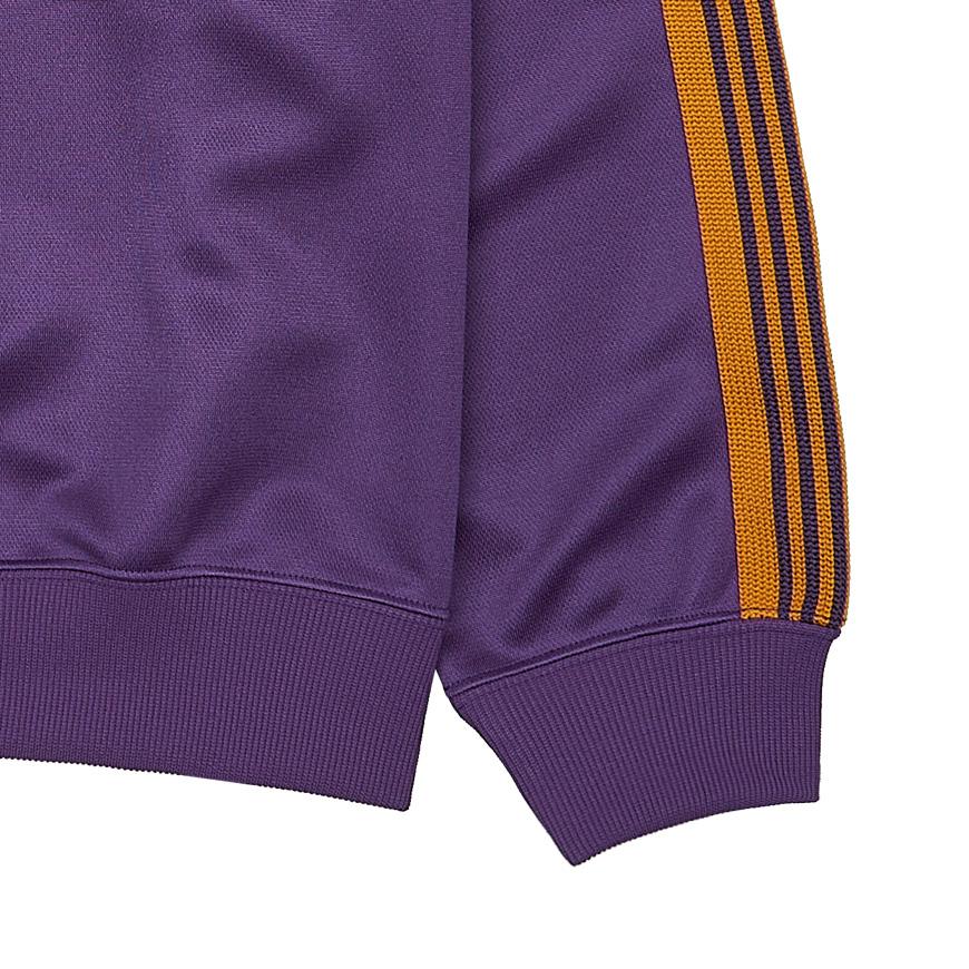 NEEDLES Men’s Track Crewneck T-Shirt QV306C PURPLE