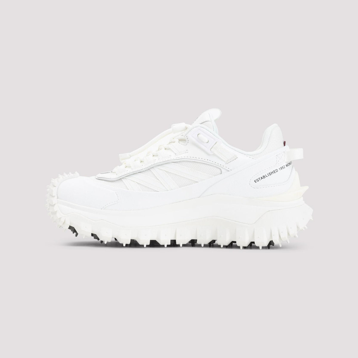 Moncler Leather Low-Top Sneakers White Women’s