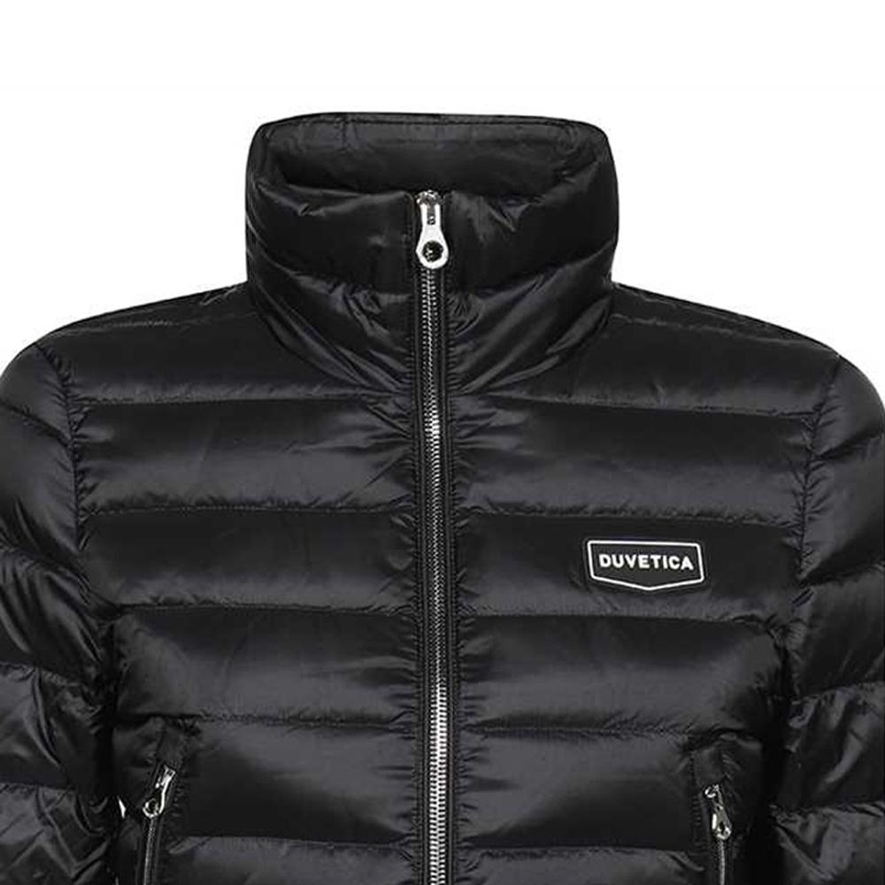Duvetica MIDENA Logo Puffer Jacket Black VDDJ01725K0001 BKS